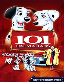 101 Dalmatians (1961) Rated-G movie