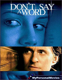 Don't Say A Word (2001) Rated-R movie